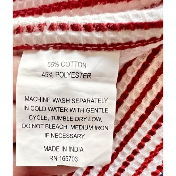 CHRISTMAS NUTCRACKER Dish Kitchen Towel S/2 Embroidered BEADED Green Jacket GIFT - Picture 10 of 10